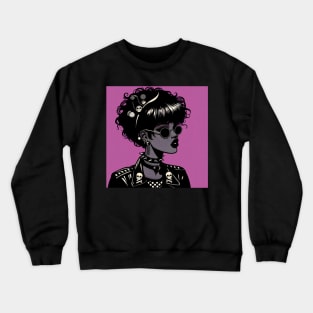 Punk girl Crewneck Sweatshirt